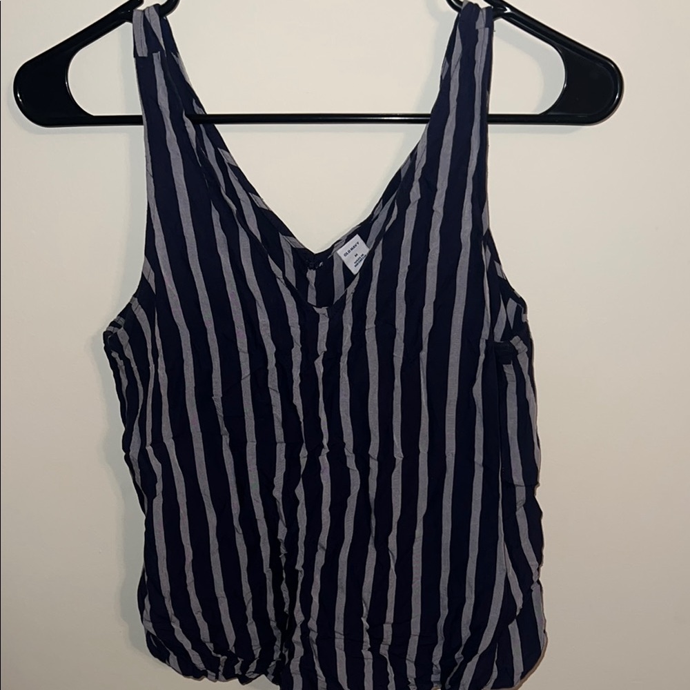 Old Navy Blue and gray Tank Top